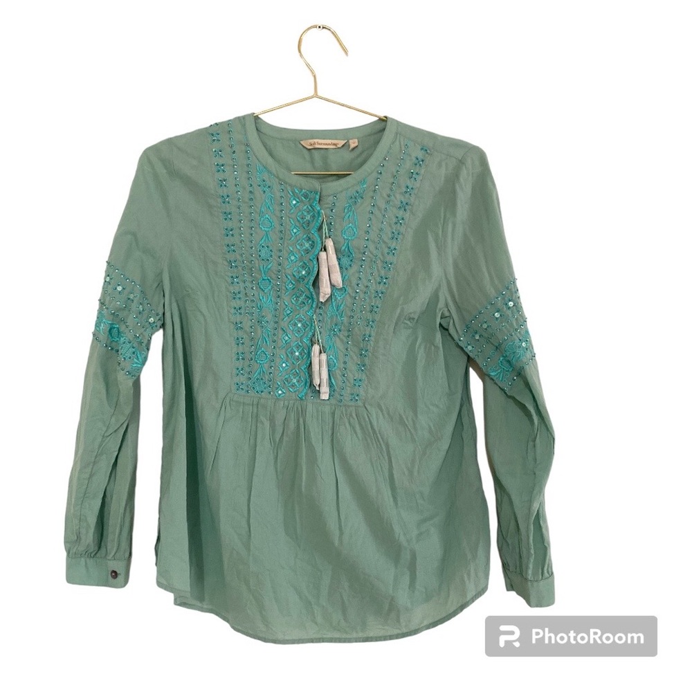 Soft Surroundings Picturesque Blouse